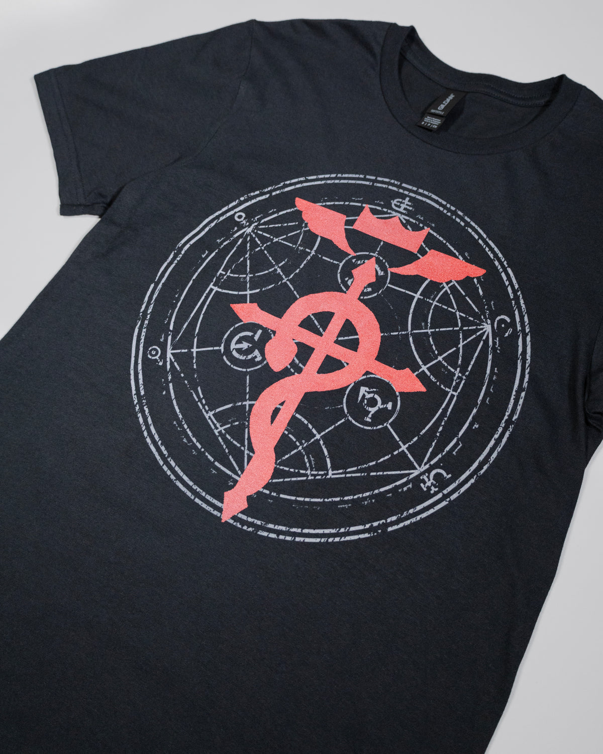Full Metal Alchemist Flamels Cross symbol T Shirt