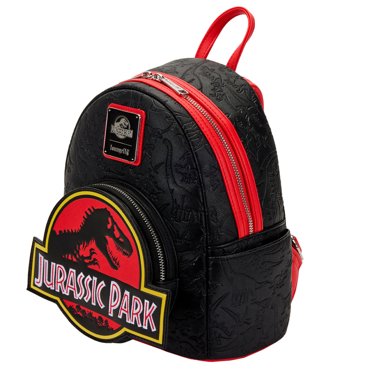Loungefly Jurassic Park Logo Mini Backpack-zoom-4
