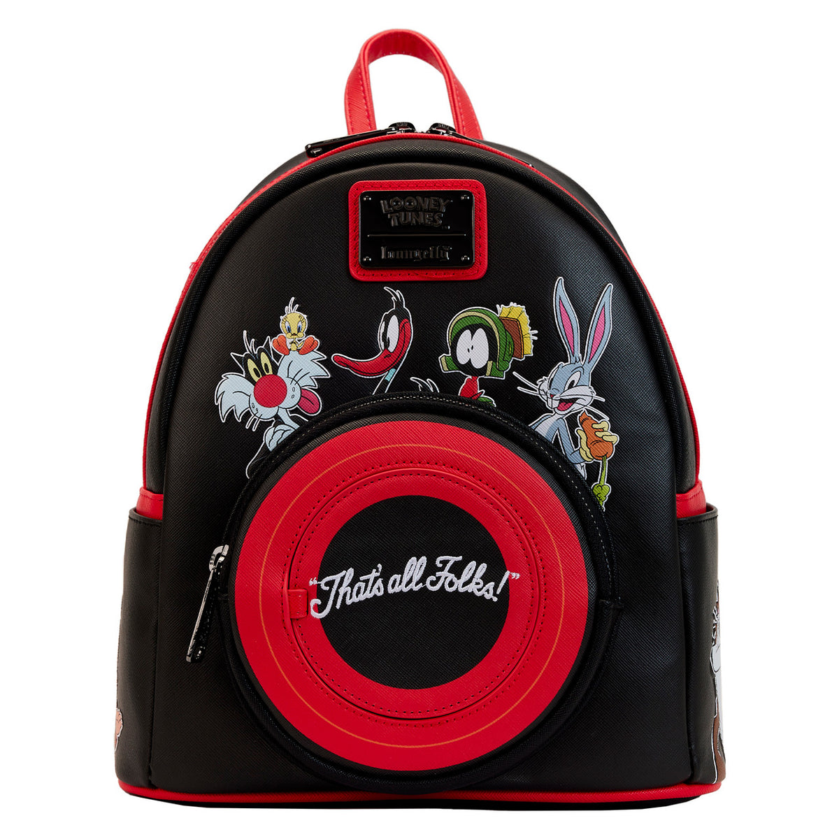 Loungefly Looney Tunes That's All Folks Mini Backpack-zoom-1