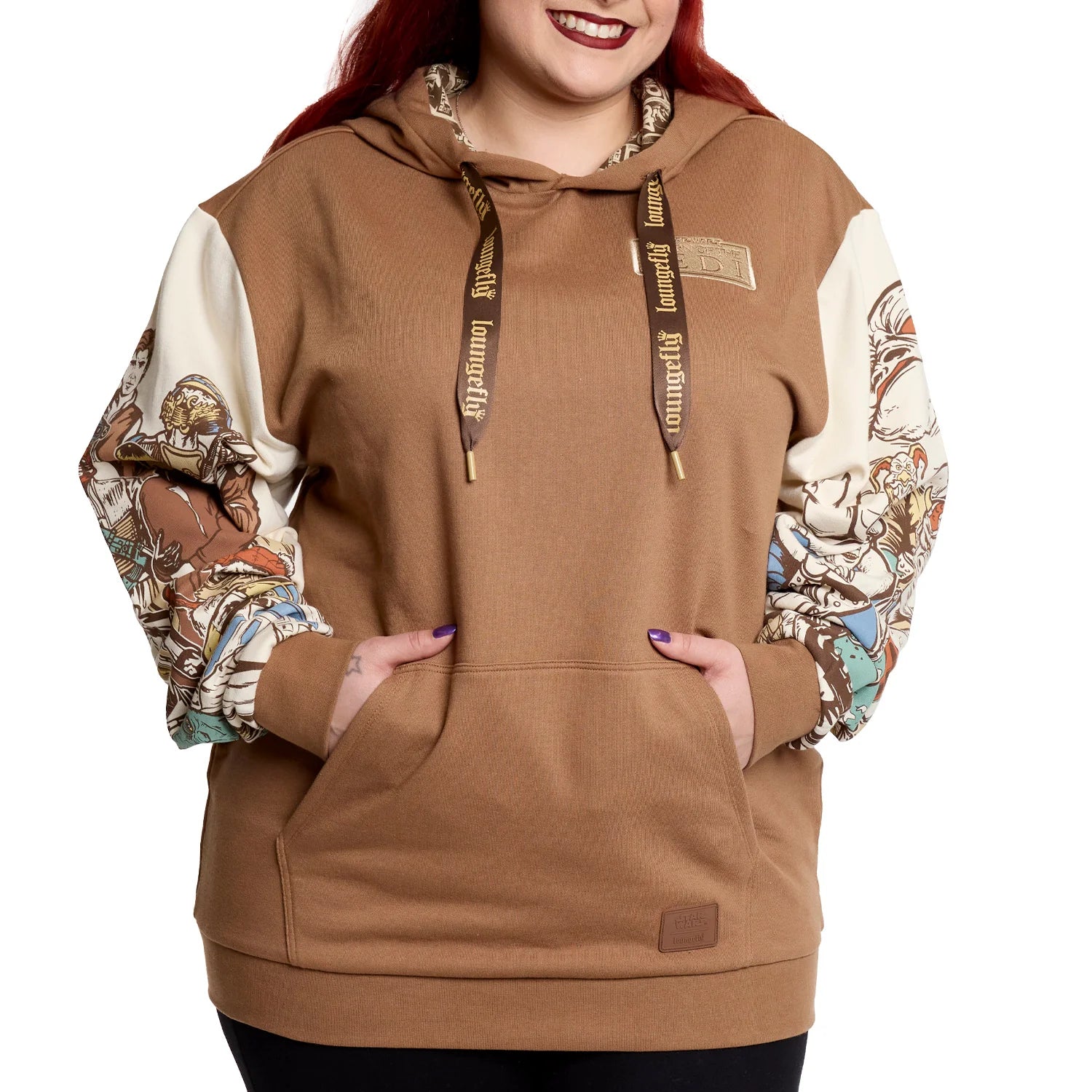 Loungefly Star Wars 40th Anniversary Return of the Jedi Light vs Dark unisex hoodie