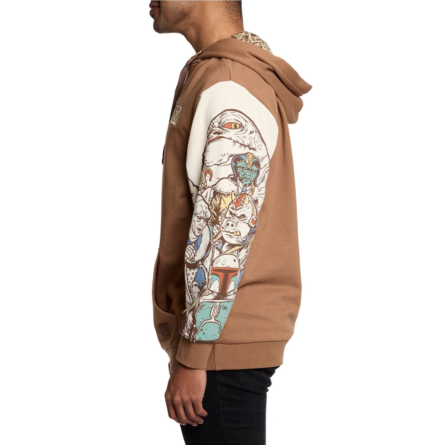 Loungefly Star Wars 40th Anniversary Return of the Jedi Light vs Dark unisex hoodie