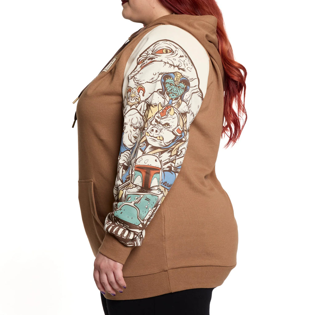 Loungefly Star Wars 40th Anniversary Return of the Jedi Light vs Dark unisex hoodie