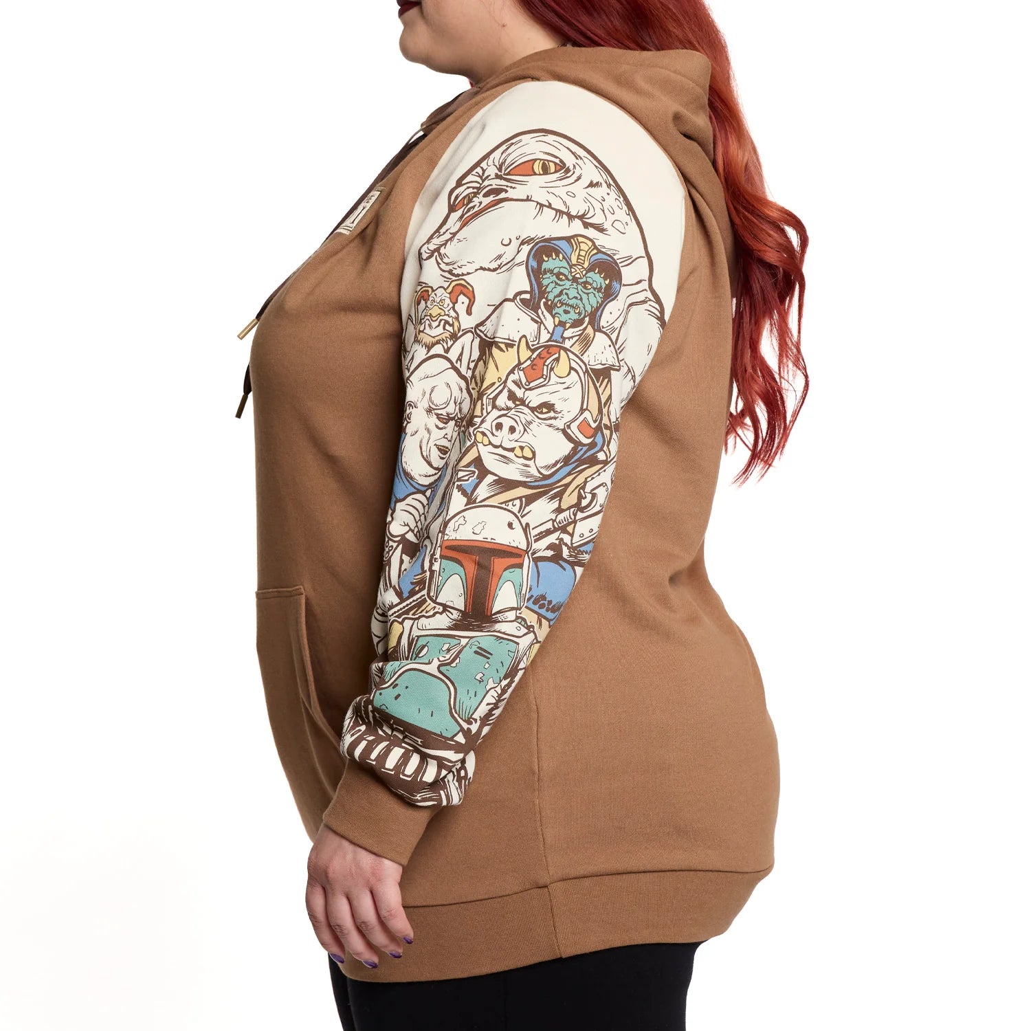 Loungefly Star Wars 40th Anniversary Return of the Jedi Light vs Dark unisex hoodie
