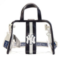 Loungefly MLB NY Yankees Clear Tote Crossbody Stadium Bag with Pouch