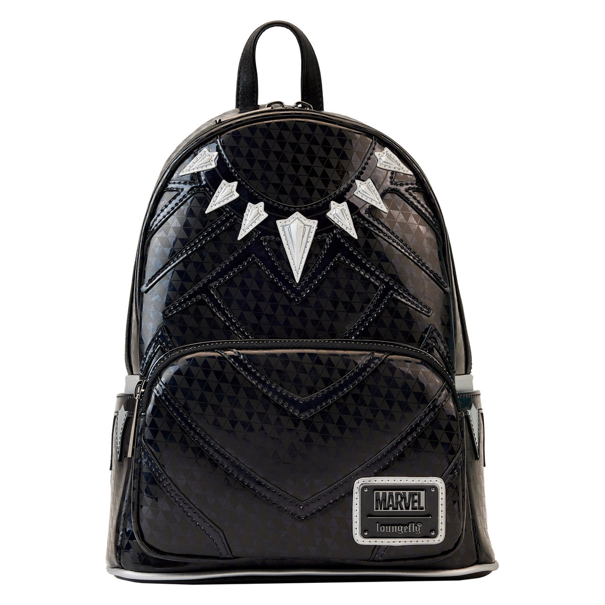 Loungefly Marvel Shine Black Panther Cosplay Mini Backpack-1