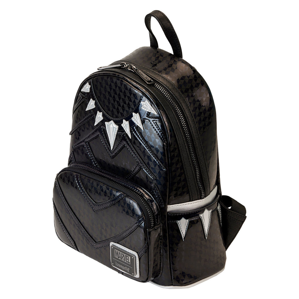 Loungefly Marvel Shine Black Panther Cosplay Mini Backpack-4