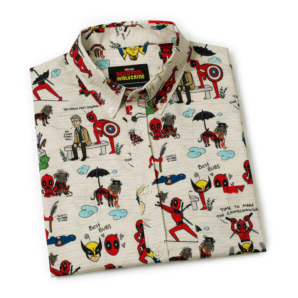 RSVLTS Marvel's Deadpool & Wolverine "Wade's World" – KUNUFLEX Short Sleeve Shirt