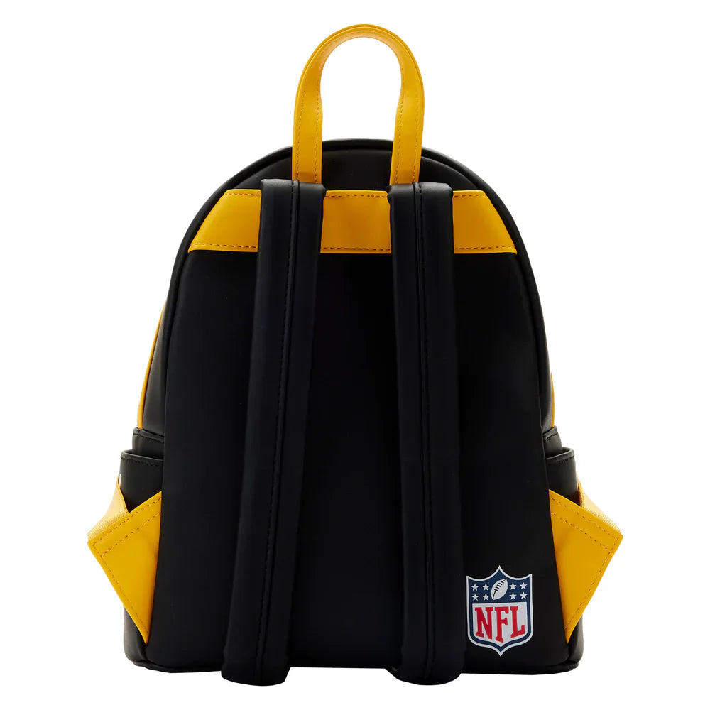 Loungefly NFL Pittsburg Steelers Patches Mini Backpack-zoom-3