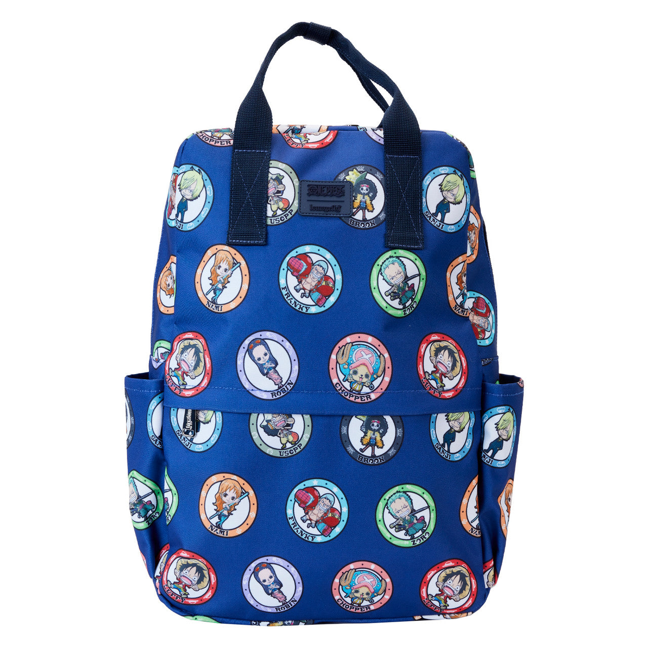 Loungefly Toei One Piece Allover Print Characters Full Size Nylon Backpack-zoom-1
