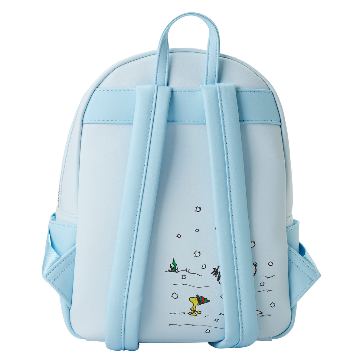 Loungefly Peanuts Charlie Brown Ice Skating Mini Backpack-5