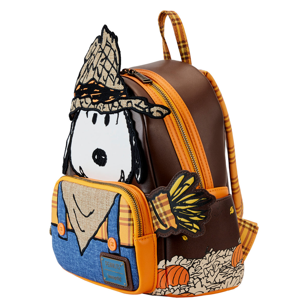 Loungefly Peanuts Snoopy Scarecrow Cosplay Mini Backpack-2
