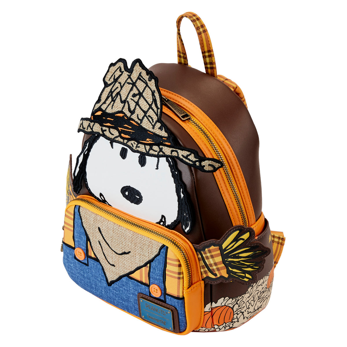 Loungefly Peanuts Snoopy Scarecrow Cosplay Mini Backpack-3