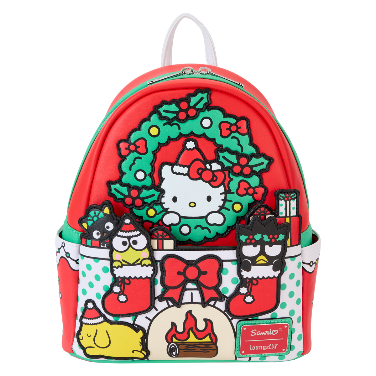 Loungefly Sanrio Christmas Stocking Gifts Mini Backpack-1