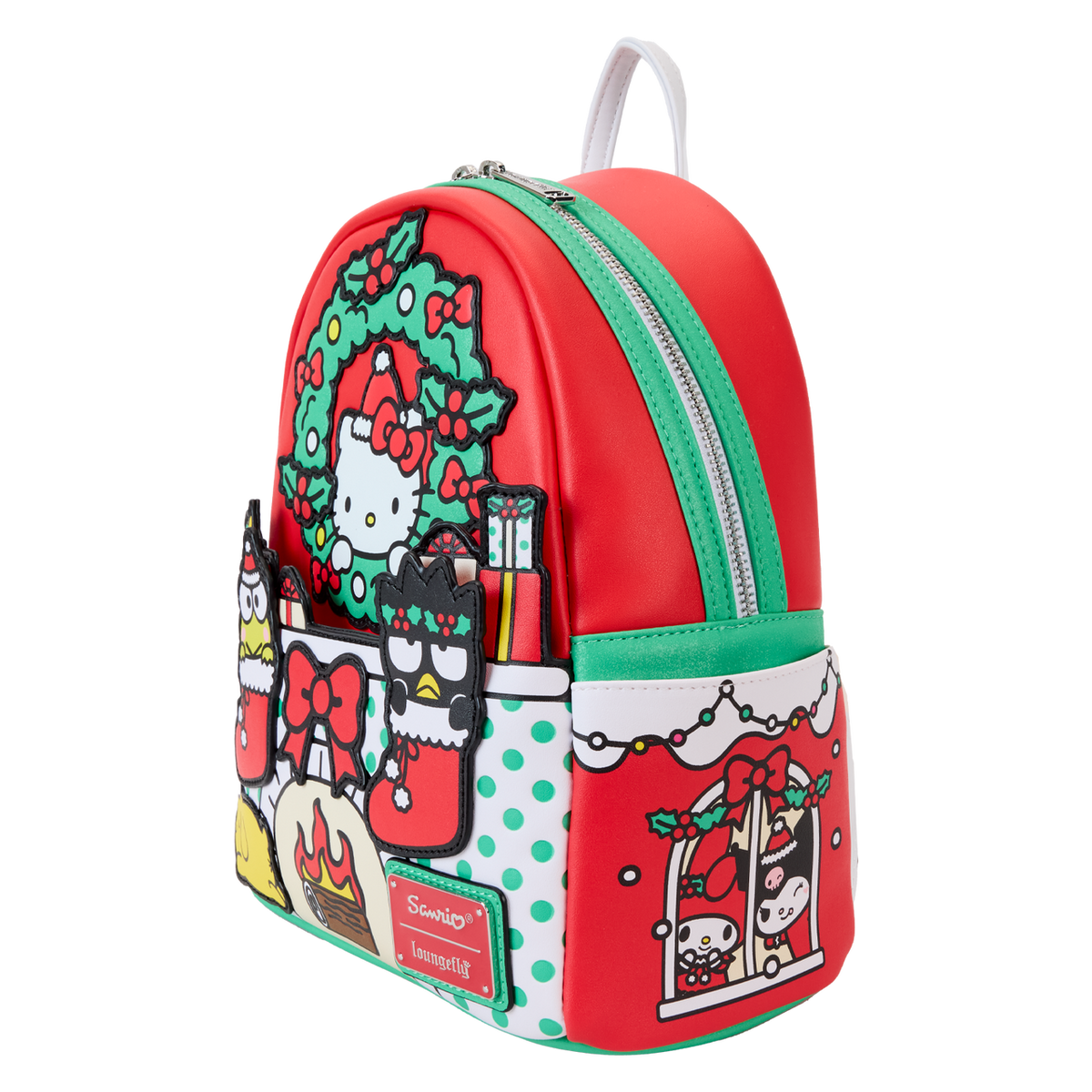 Loungefly Sanrio Christmas Stocking Gifts Mini Backpack-zoom-2