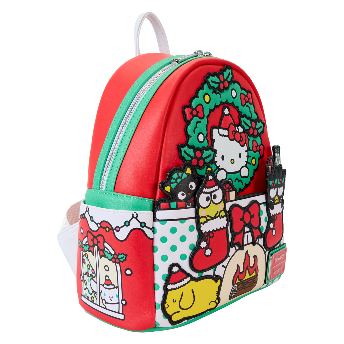 Loungefly Sanrio Christmas Stocking Gifts Mini Backpack-zoom-4
