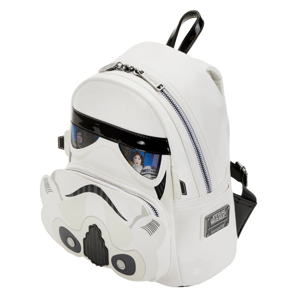 Loungefly Star Wars Stormtrooper Lenticular Mini Backpack-zoom-3