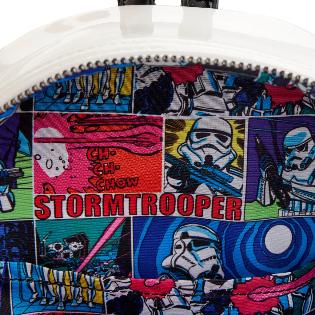 Loungefly Star Wars Stormtrooper Lenticular Mini Backpack-zoom-8