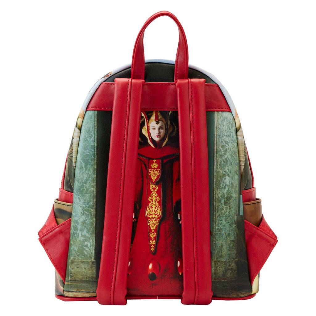 Loungefly Disney Star Wars Scenes from The Phantom Menace Mini Backpack
