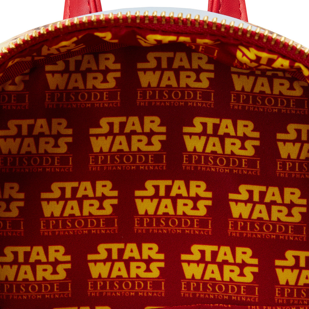 Loungefly Disney Star Wars Scenes from The Phantom Menace Mini Backpack