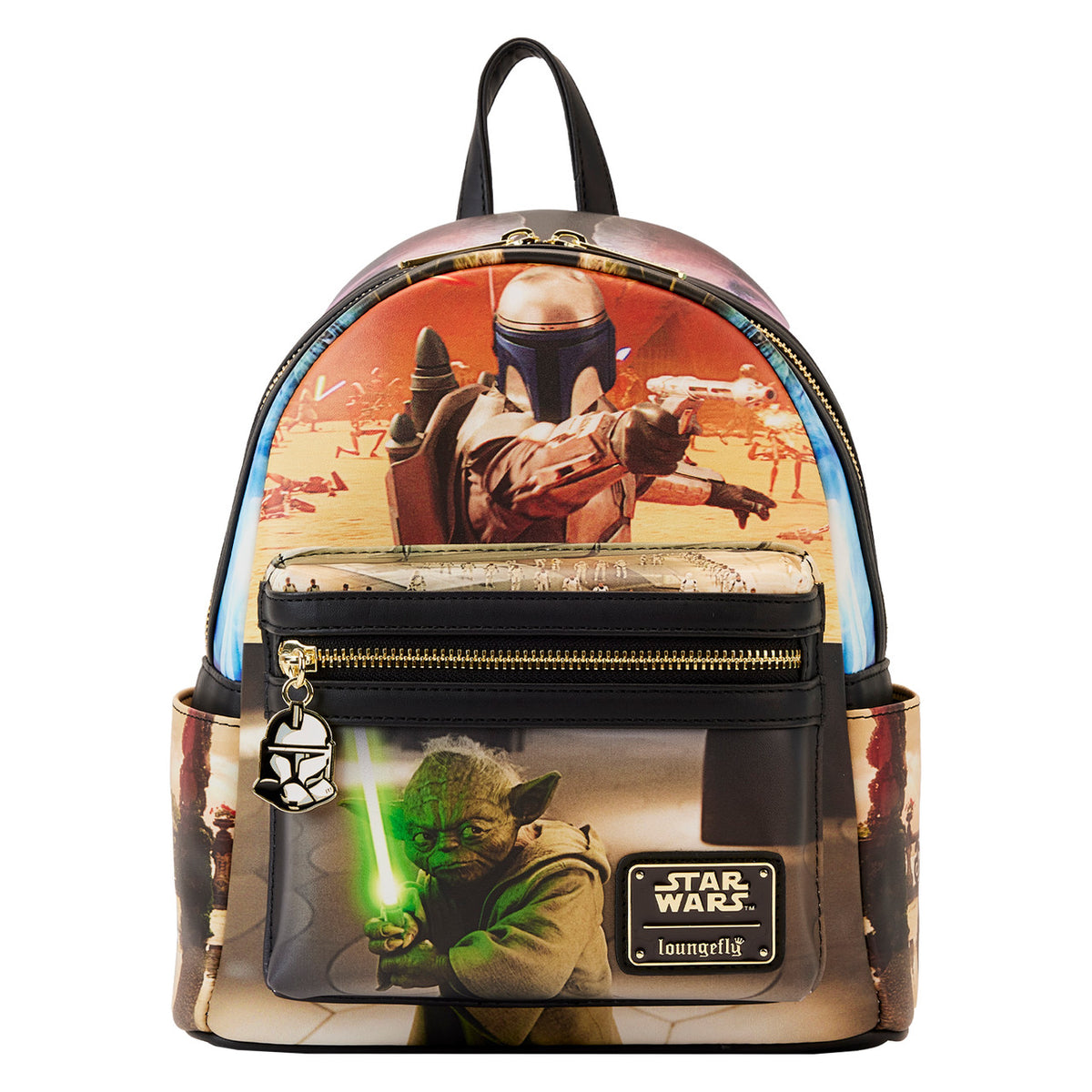 Loungefly Star Wars Episode II Attack of the Clones Scenes Mini Backpack