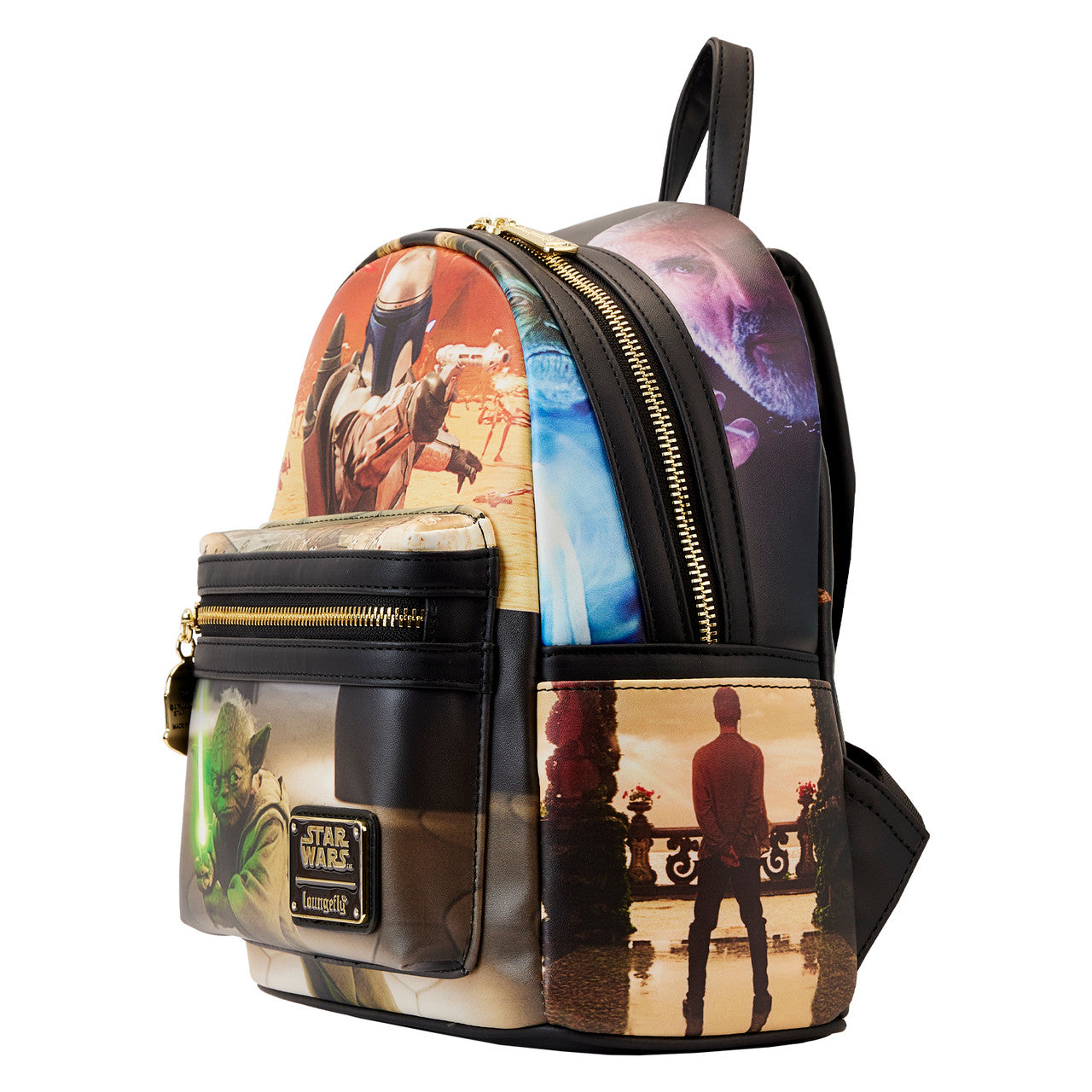 Loungefly Star Wars Episode II Attack of the Clones Scenes Mini Backpack