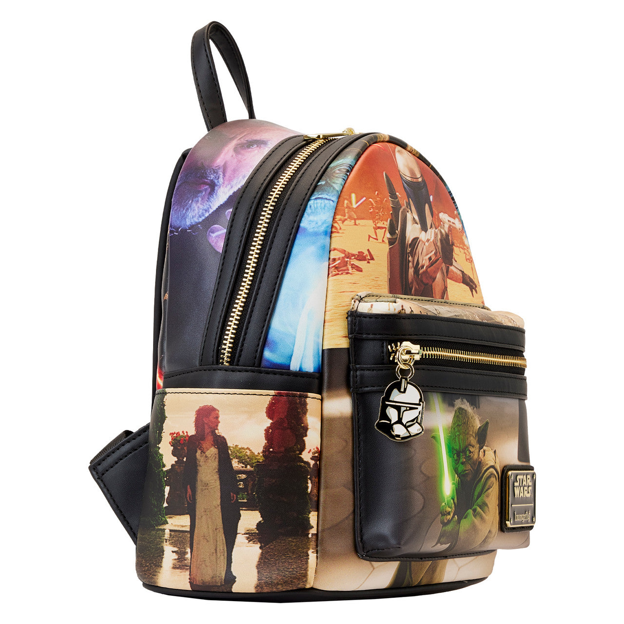 Loungefly Star Wars Episode II Attack of the Clones Scenes Mini Backpack