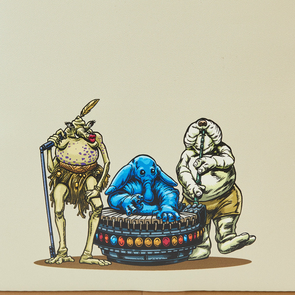 Loungefly Star Wars Return of The Jedi Jabba's Palace 40th Mini Backpack