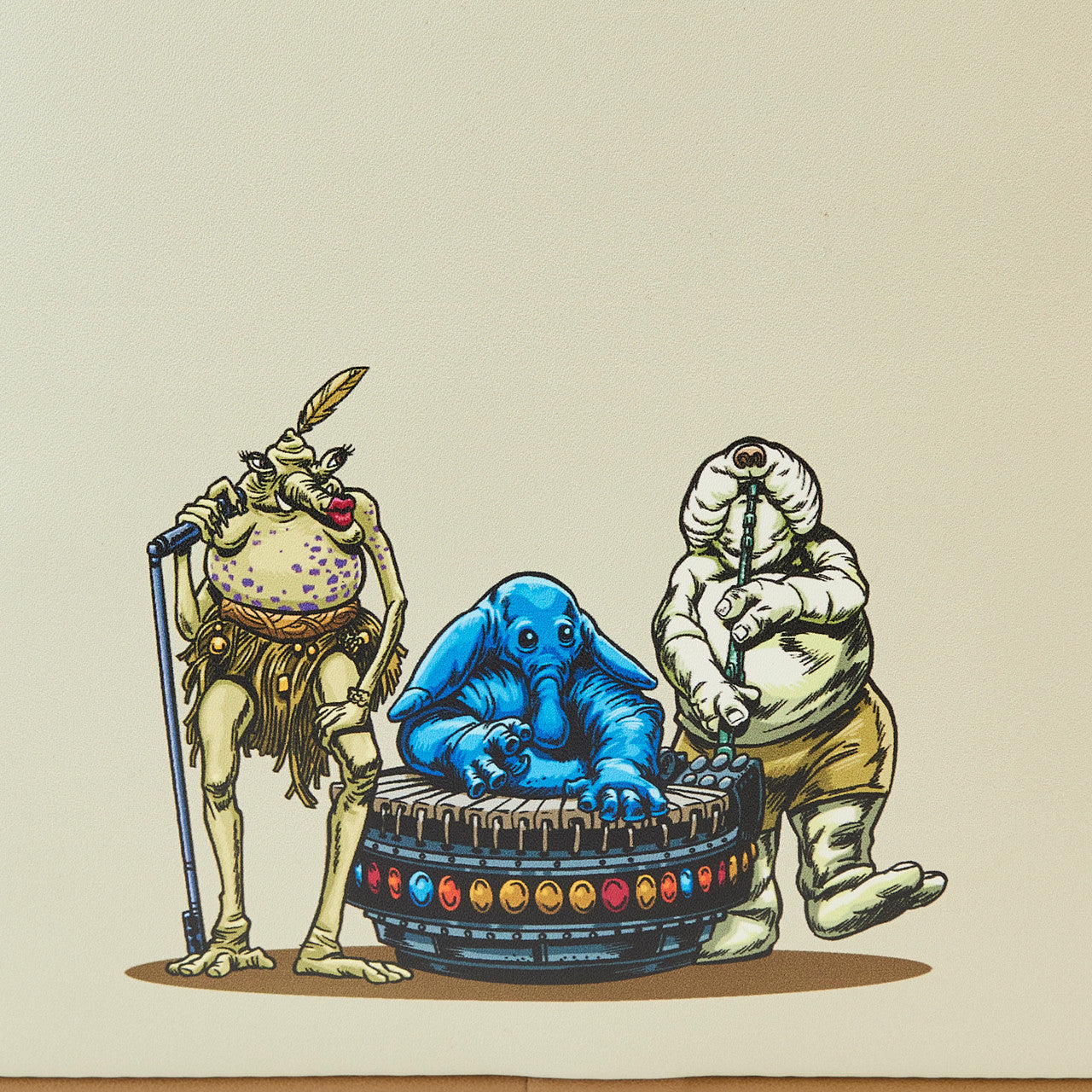 Loungefly Star Wars Return of The Jedi Jabba's Palace 40th Mini Backpack