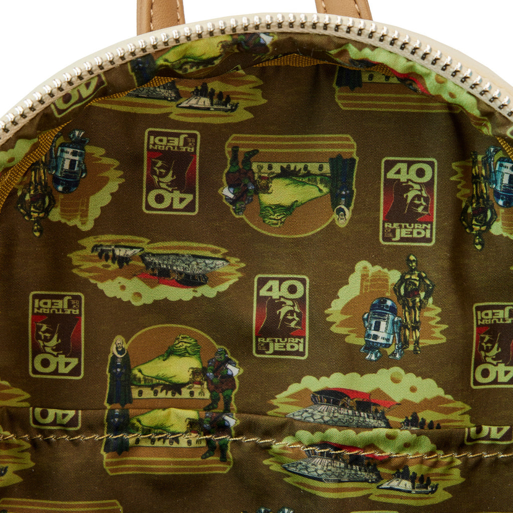 Loungefly Star Wars Return of The Jedi Jabba's Palace 40th Mini Backpack