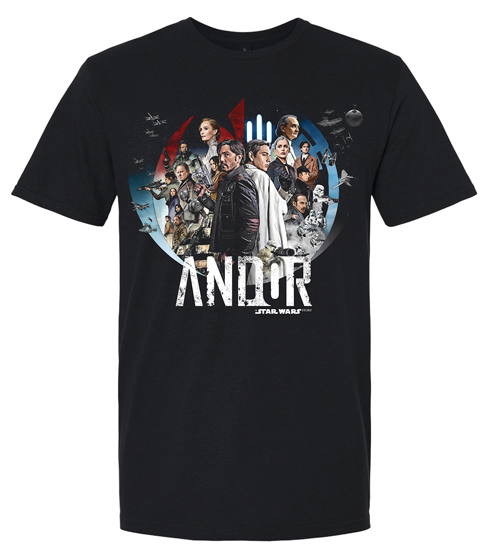Star Wars Andor group Poster T Shirt