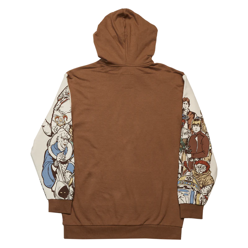 Loungefly Star Wars 40th Anniversary Return of the Jedi Light vs Dark unisex hoodie