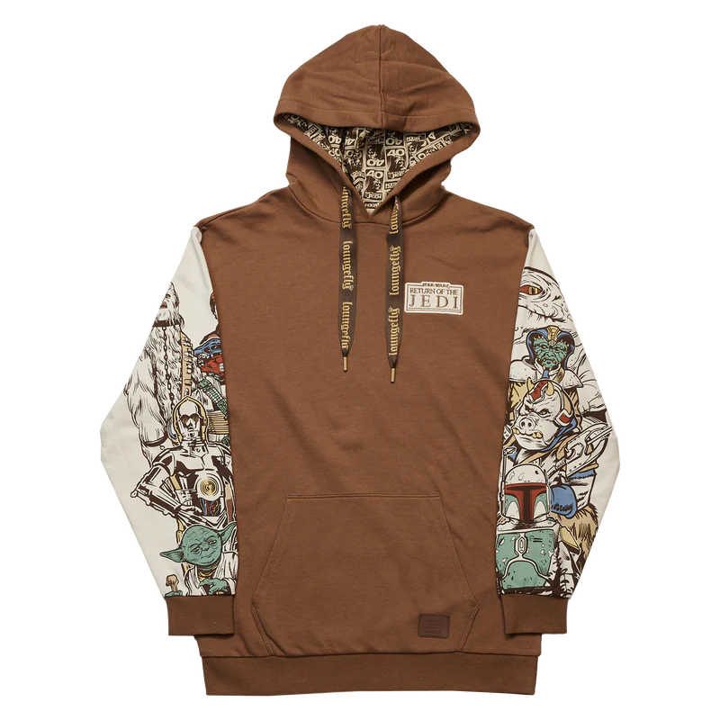Loungefly Star Wars 40th Anniversary Return of the Jedi Light vs Dark unisex hoodie