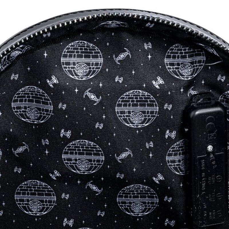 Loungefly Star Wars Darth Vader Light Up Cosplay Mini Backpack-zoom-4