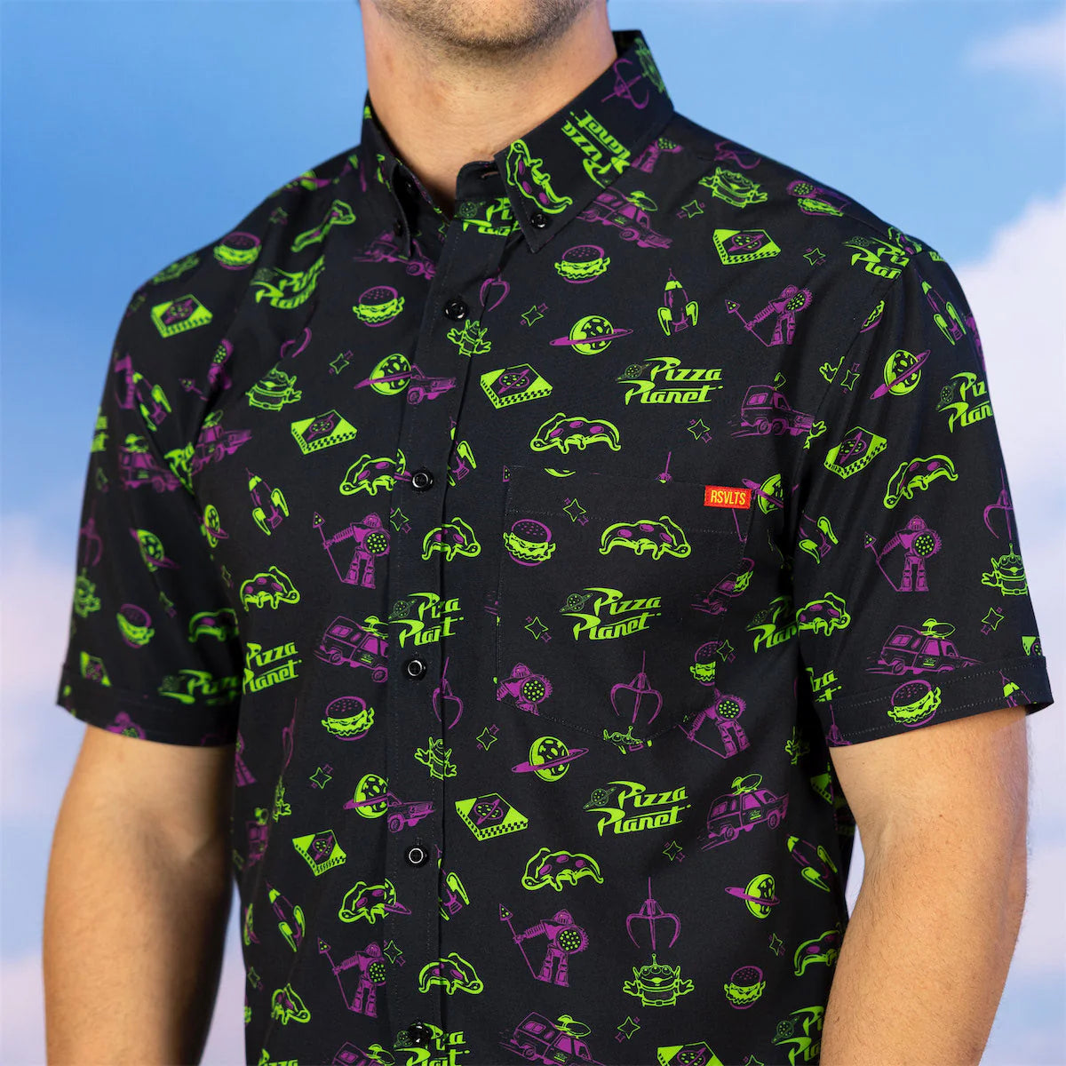 RSVLTS Disney and Pixar Toy Story "Cleared to Enter" – KUNUFLEX Short Sleeve Shirt