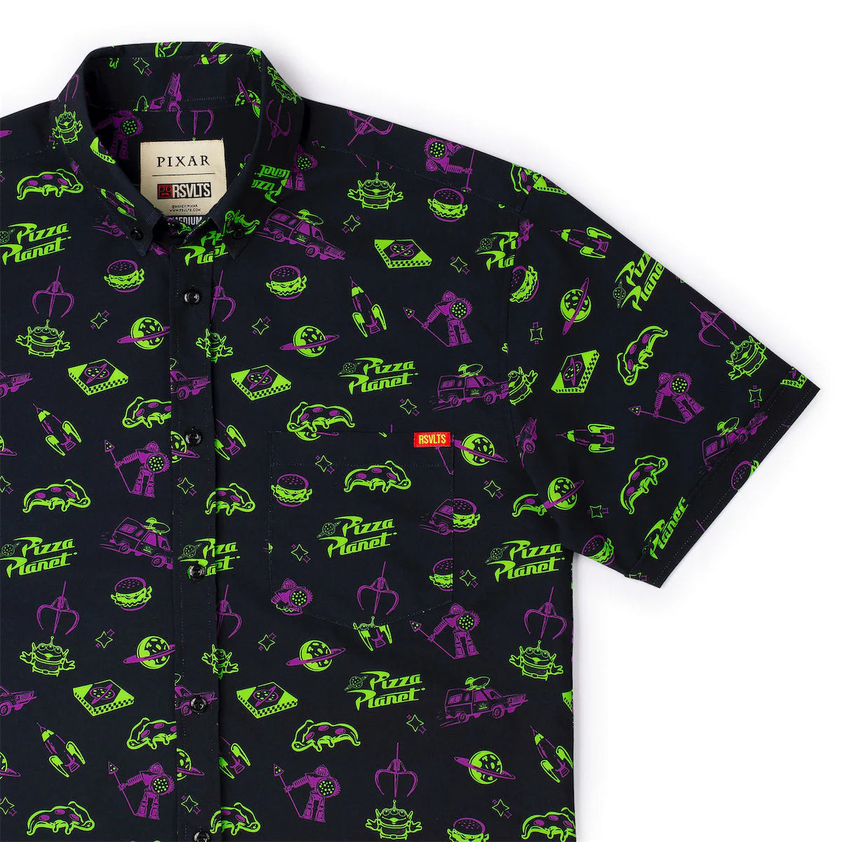 RSVLTS Disney and Pixar Toy Story "Cleared to Enter" – KUNUFLEX Short Sleeve Shirt