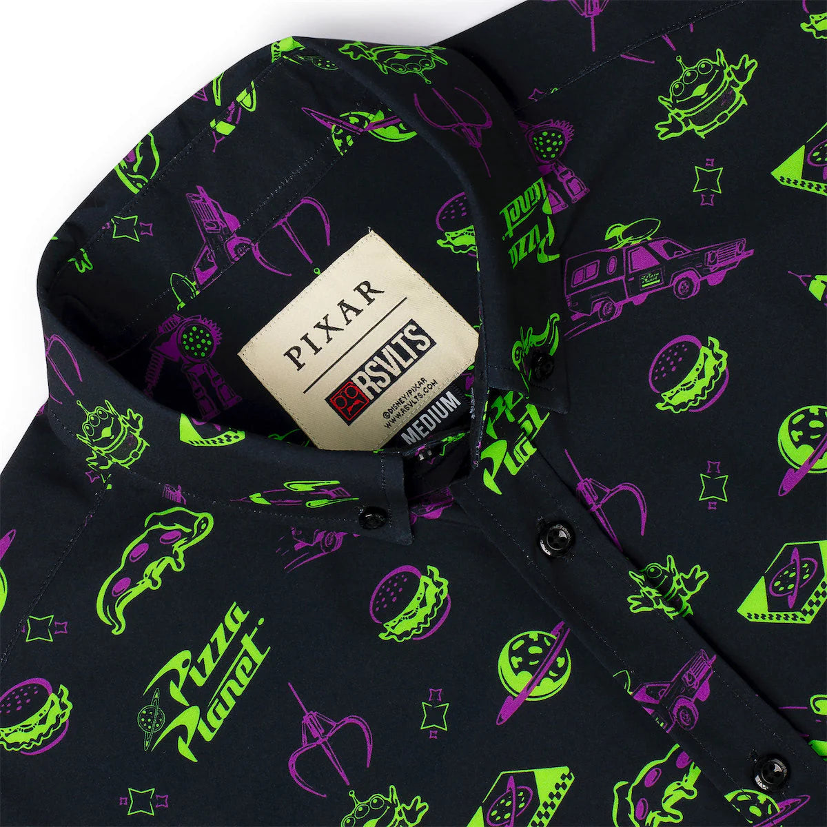RSVLTS Disney and Pixar Toy Story "Cleared to Enter" – KUNUFLEX Short Sleeve Shirt