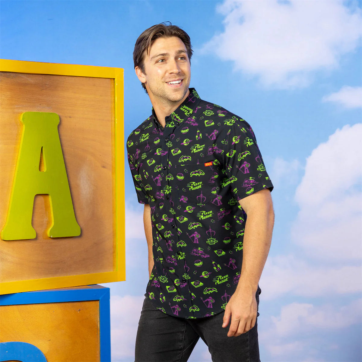 RSVLTS Disney and Pixar Toy Story "Cleared to Enter" – KUNUFLEX Short Sleeve Shirt