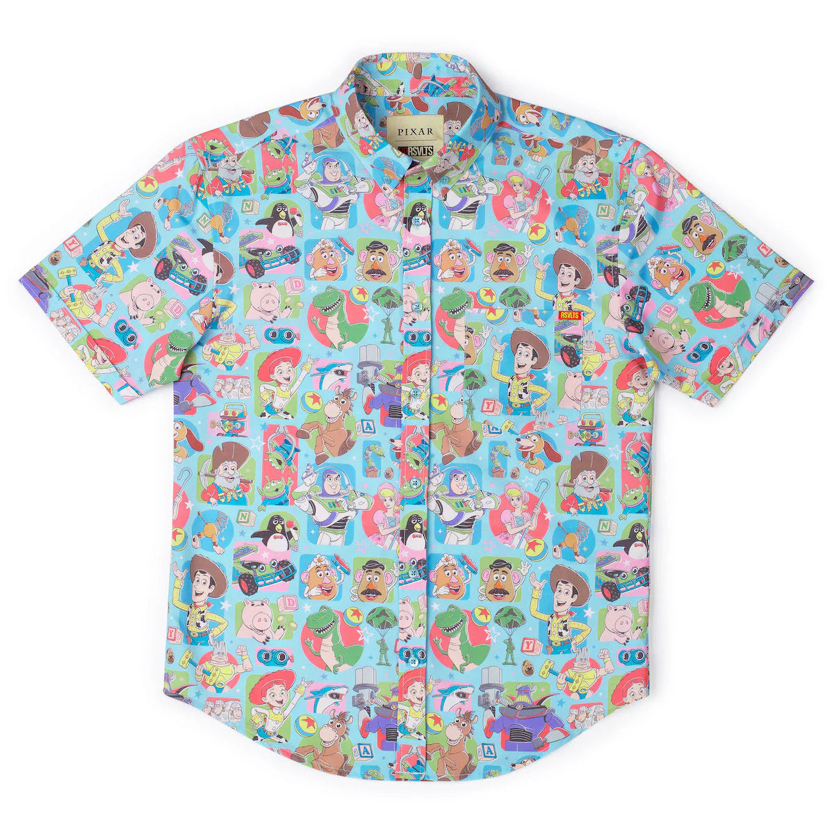 rsvlts Disney and Pixar Toy Story "Toying Around" – KUNUFLEX Short Sleeve Shirt