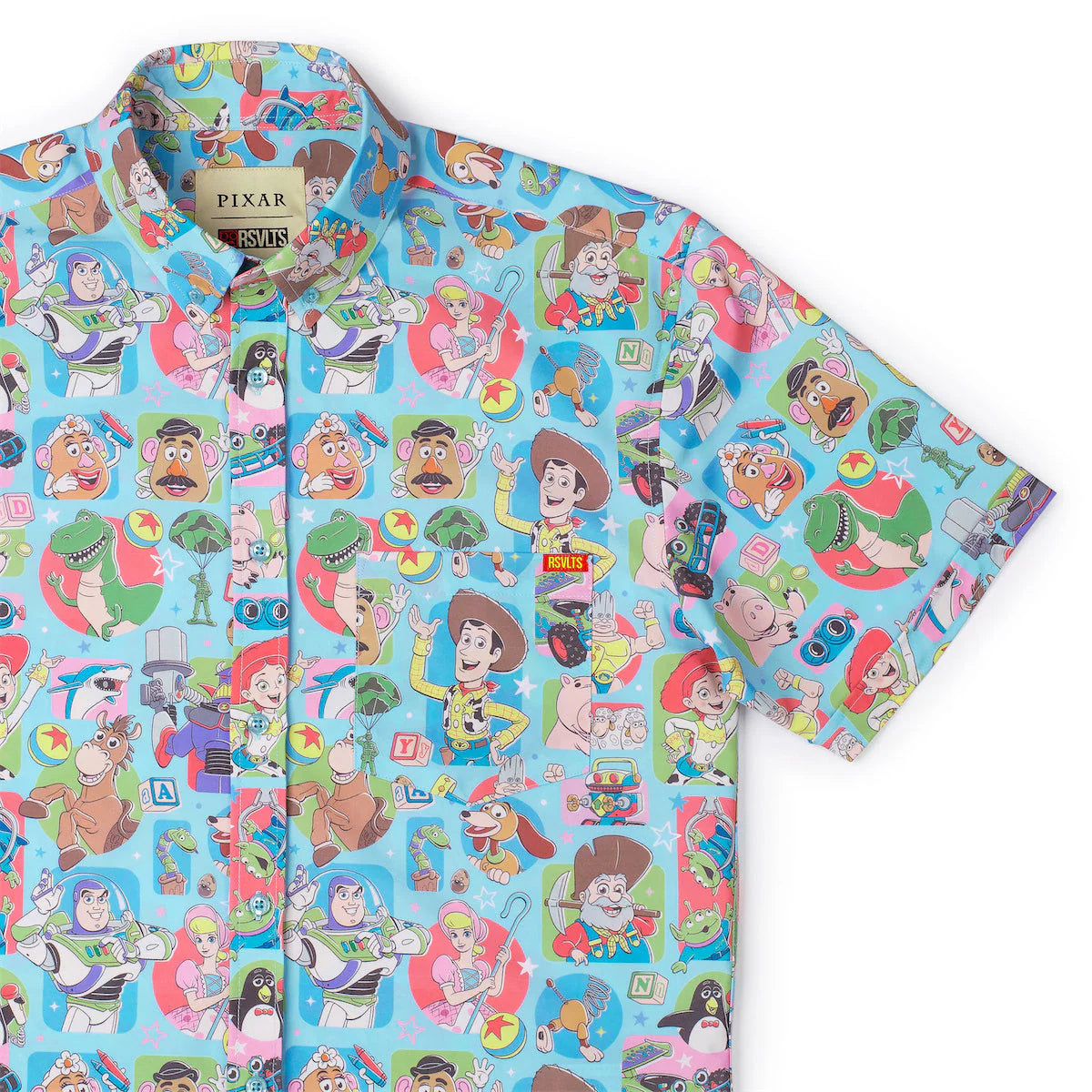 rsvlts Disney and Pixar Toy Story "Toying Around" – KUNUFLEX Short Sleeve Shirt