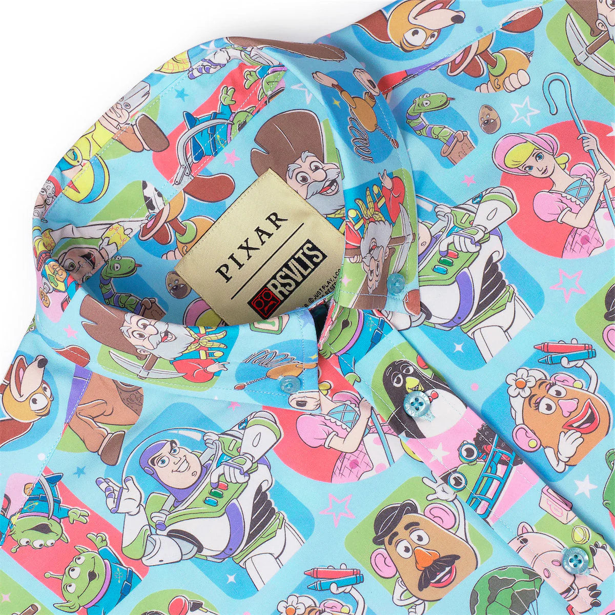 rsvlts Disney and Pixar Toy Story "Toying Around" – KUNUFLEX Short Sleeve Shirt