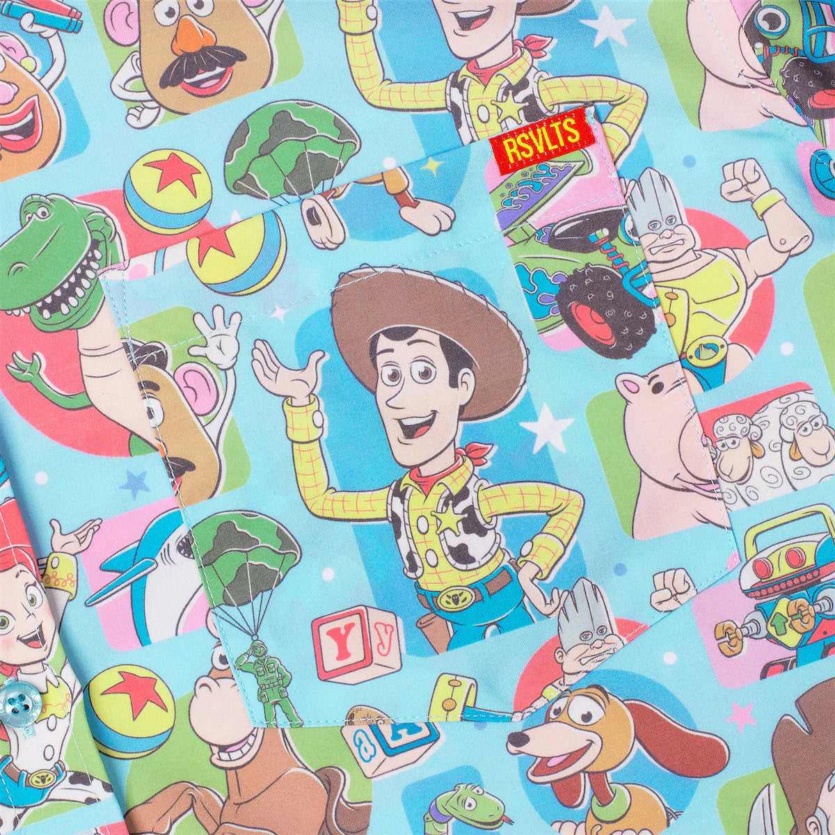 rsvlts Disney and Pixar Toy Story "Toying Around" – KUNUFLEX Short Sleeve Shirt