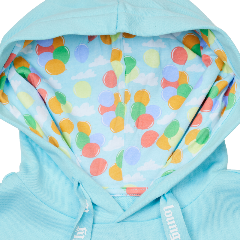 Loungefly Pixar Up 15th Anniversary Color Block unisex hoodie