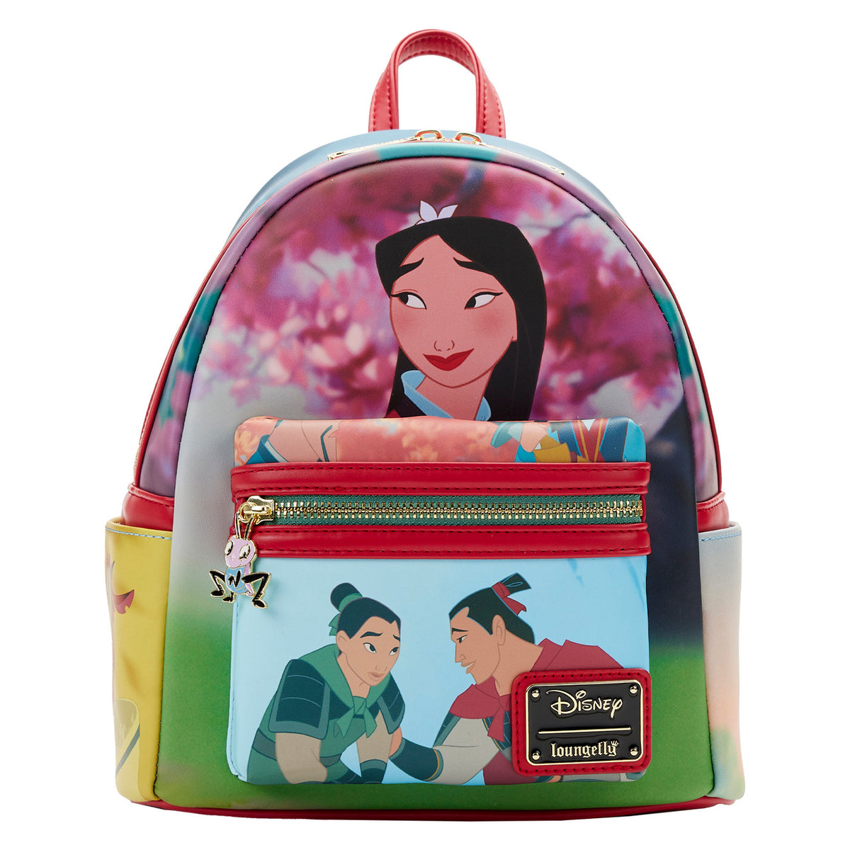 Loungefly Disney Mulan Princess Scene Mini Backpack-zoom-1
