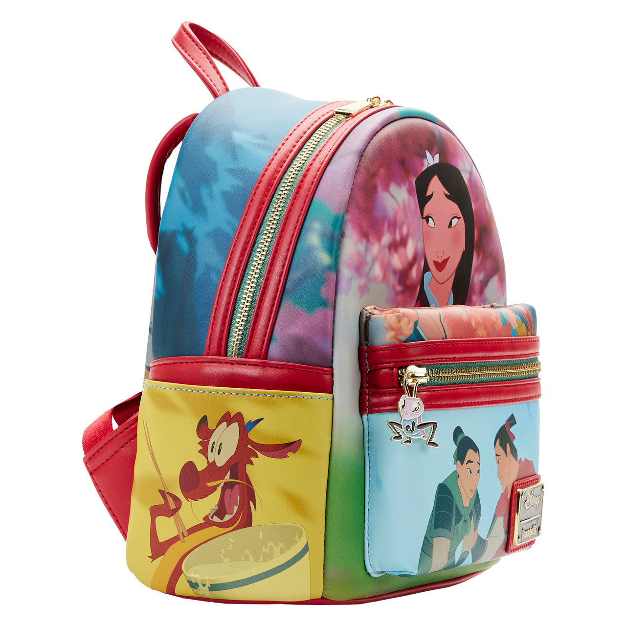 Loungefly Disney Mulan Princess Scene Mini Backpack-4