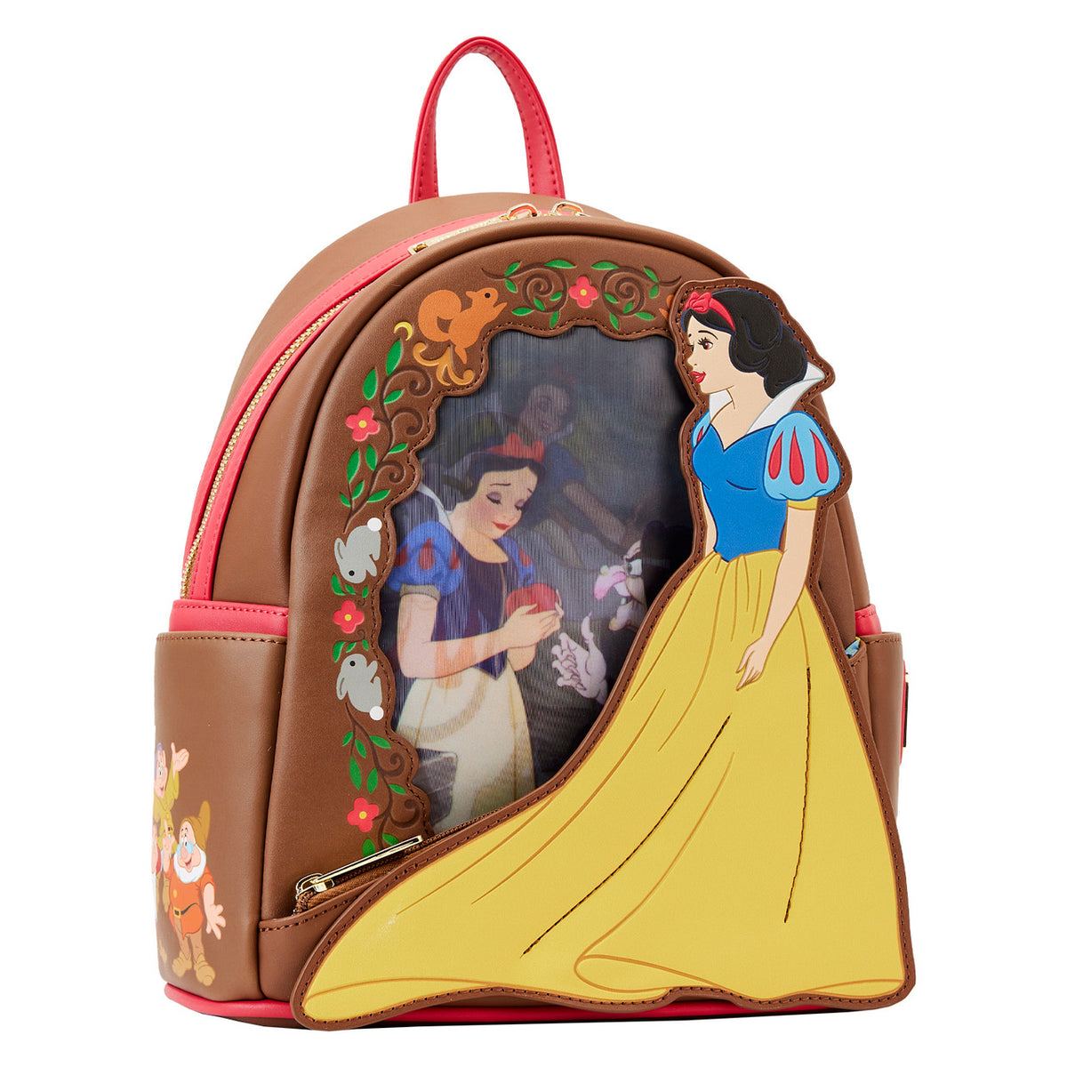 Loungefly Snow White Lenticular Princess Series Mini-Backpack