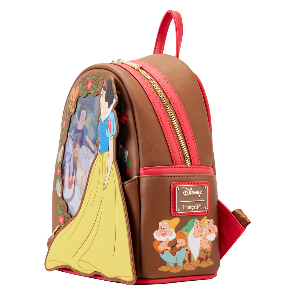 Loungefly Snow White Lenticular Princess Series Mini-Backpack