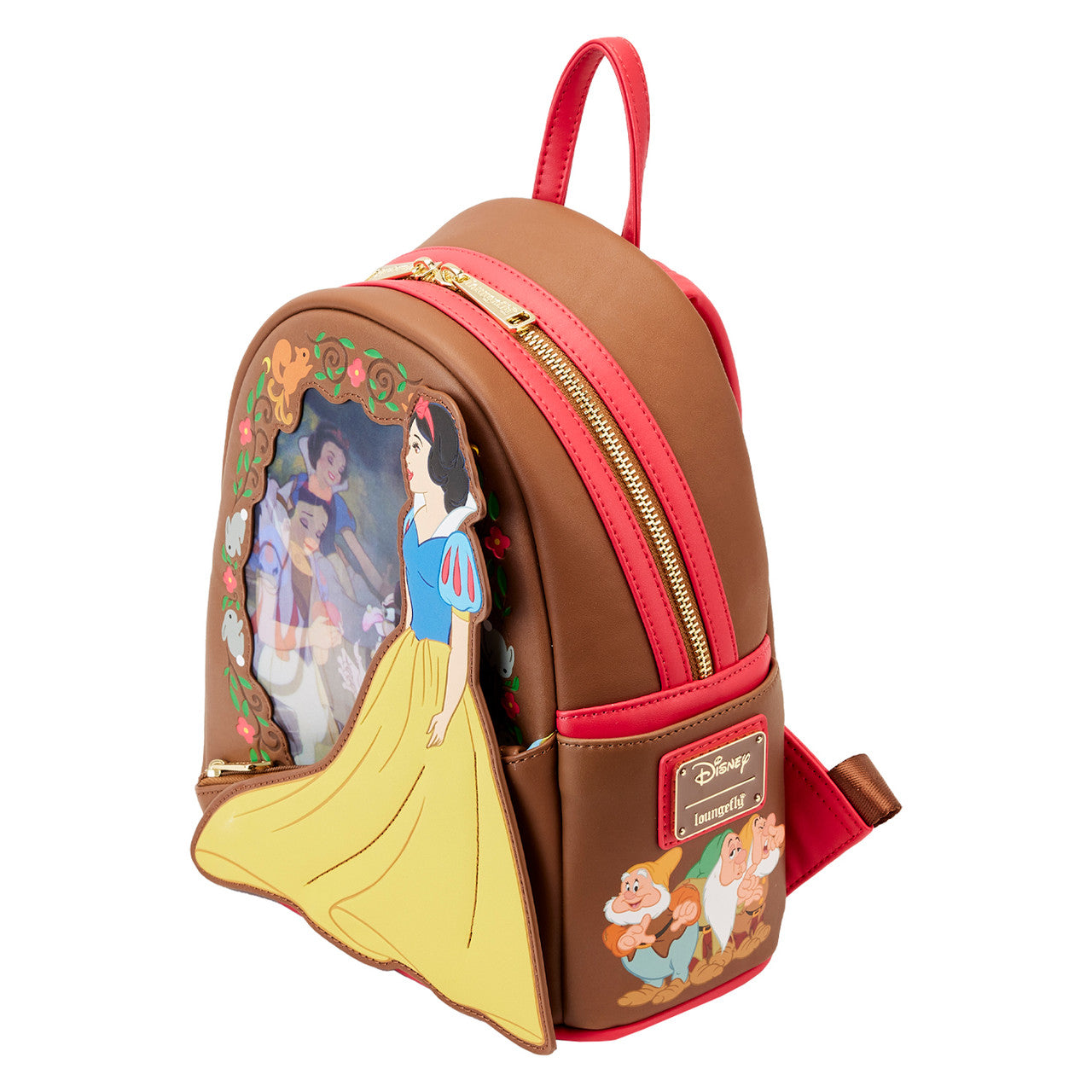Loungefly Snow White Lenticular Princess Series Mini-Backpack