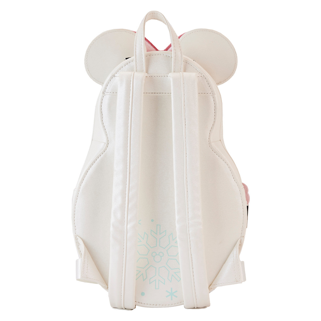 Loungefly Disney Minnie Mouse Pastel Figural Snowman Mini Backpack-4