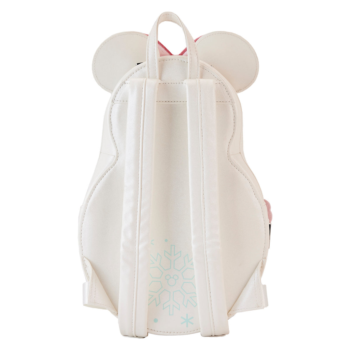Loungefly Disney Minnie Mouse Pastel Figural Snowman Mini Backpack-zoom-4