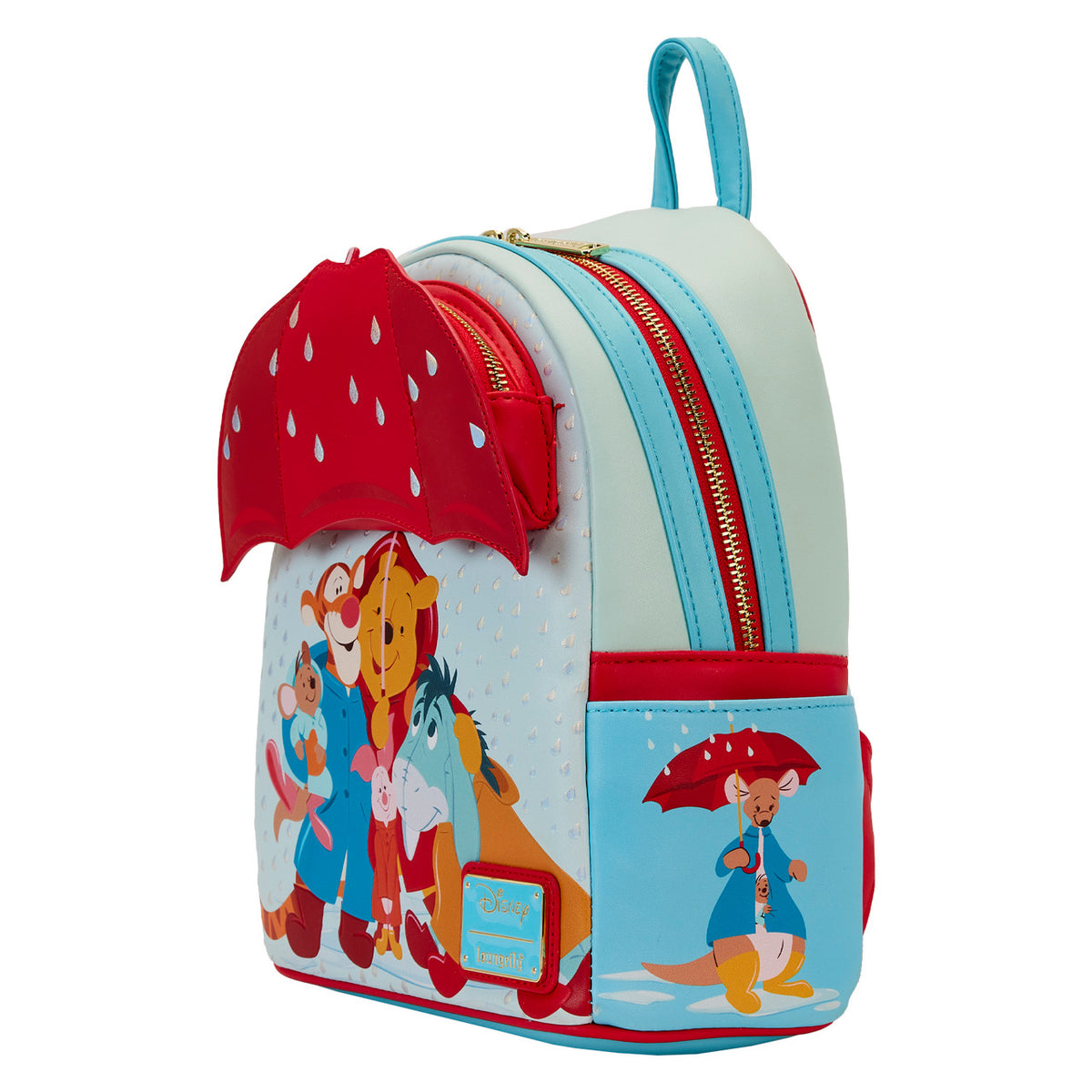 Loungefly Disney Winnie the Pooh and Friends Rainy Day Mini Backpack-zoom-2
